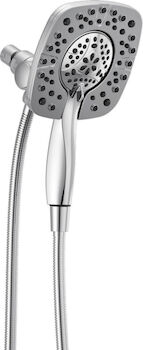 DELTA IN2ITION HSSH 4-SETTING TWO-IN-ONE SHOWER, Chrome, large