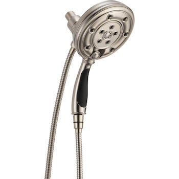 ESSENTIAL SHOWERING TRADITIONAL HYDRATI™ 2|1 SHOWER WITH H2OKINETIC® TECHNOLOGY, Luxe Nickel, large