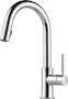 SOLNA SINGLE HANDLE PULL DOWN KITCHEN FAUCET, Chrome, small
