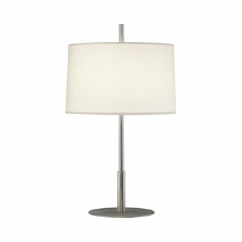 ECHO ACCENT 1 LIGHT LAMP, Polished Nickel, large
