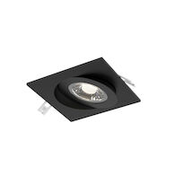 PIVOT MULTI CCT FLAT SQUARE LED RECESSED GIMBAL, Black, medium
