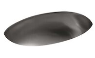 BOLERO® OVAL DROP IN/UNDERMOUNT BATHROOM SINK, Stainless Steel, medium