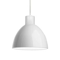 CHROMA 12-INCH LED PENDANT LIGHT, White, medium
