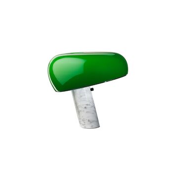 SNOOPY TABLE LAMP BY ACHILLE CASTIGLIONI, Green, large