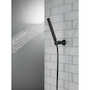 COMPEL® PREMIUM SINGLE-SETTING ADJUSTABLE WALL MOUNT HAND SHOWER IN CHROME, Matte Black, small