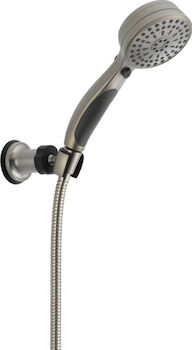 ACTIVTOUCH® 9-SETTING ADJUSTABLE WALL MOUNT HAND SHOWER, Stainless Steel, large