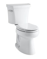 HIGHLINE® COMFORT HEIGHT® TWO-PIECE ELONGATED 1.6 GPF TOILET WITH CLASS FIVE® FLUSHING TECHNOLOGY, White, medium