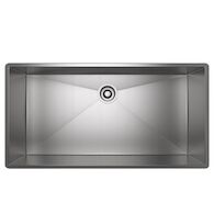 FORZE™ 36" SINGLE BOWL STAINLESS STEEL KITCHEN SINK, Brushed Stainless Steel, medium