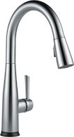 ESSA SINGLE HANDLE PULL DOWN KITCHEN FAUCET WITH TOUCH2O TECHNOLOGY, Arctic Stainless, medium
