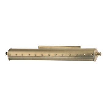 GAINES 3-LIGHT PICTURE LIGHT, 2126, Aged Brass, large