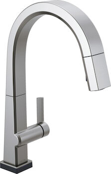 PIVOTAL SINGLE HANDLE PULL DOWN KITCHEN FAUCET WITH TOUCH2O TECHNOLOGY, , large