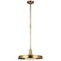 RUHLMANN 18-INCH FACTORY PENDANT, Antique-Burnished Brass, small