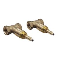 ROHL® 1/2" VALVES ROUGH-IN FOR WALL MOUNT CROSS SET, Unfinished, medium