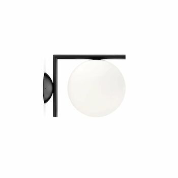 IC LIGHTS C/W1 SCONCE WALL AND CEILING LIGHT BY MICHAEL ANASTASSIADES, Black, large