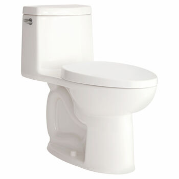 LOFT ONE-PIECE 1.28 GPF/4.8 LPF CHAIR HEIGHT ELONGATED TOILET WITH SEAT, White, large