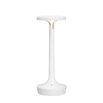BON JOUR UNPLUGGED WIRELESS LED TABLE LAMP WITH USB PORT BY PHILIPPE STARCK, White, large