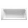 BELLWETHER® 66 X 32 INCHES ALCOVE BATHTUB WITH INTEGRAL APRON, RIGHT-HAND DRAIN, White, small