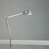 TOLOMEO CLASSIC TABLE LAMP WITH CLAMP, Aluminum, medium