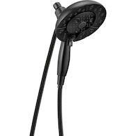 H2OKINETIC IN2ITION 5-SETTING TWO-IN-ONE SHOWERHEAD, Matte Black, medium