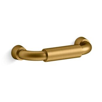 TONE 3" CABINET PULL, Vibrant Brushed Moderne Brass, large