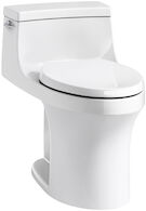 SAN SOUCI COMFORT HEIGHT ONE-PIECE COMPACT ELONGATED TOILET, White, medium