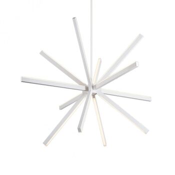 SIRIUS 48-INCH CHANDELIER, White, large