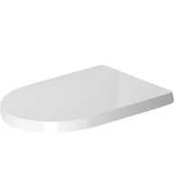 ME BY STARCK TOILET SEAT AND COVER, ELONGATED, HINGES STAINLESS STEEL, WITHOUT SLOW CLOSE, , medium