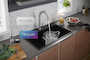 SENSATE® KITCHEN FAUCET WITH KOHLER® KONNECT™ AND VOICE-ACTIVATED TECHNOLOGY, Vibrant® Stainless, small