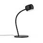 FLUX 15-INCH LED TABLE LAMP, Gloss Black, small