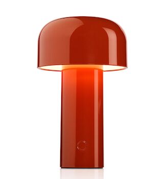 BELLHOP PORTABLE LED TABLE LAMP, Brick Red, large