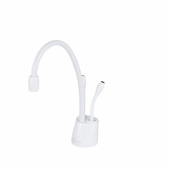 INDULGE CONTEMPORARY HOT/COOL FAUCET, White, large