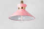 MITZI KIKI 1-LIGHT LARGE PENDANT LIGHT, H251701L, Aged Brass & Pink, small