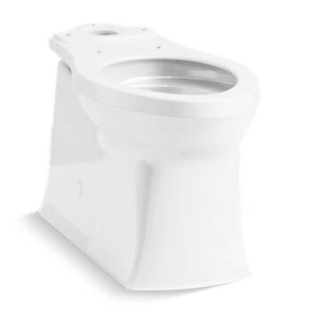 CORBELLE COMFORT HEIGHT ELONGATED TOILET BOWL ONLY, White, large