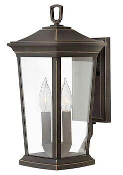 BROMLEY SMALL WALL MOUNT LANTERN, Oil Rubbed Bronze, large