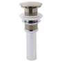 PUSH BUTTON POP-UP WITHOUT OVERFLOW, Polished Nickel, small
