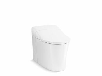 EIR COMFORT HEIGHT ONE-PIECE ELONGATED INTELLIGENT TOILET, White, large