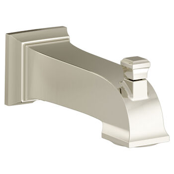 TOWN SQUARE S IPS DIVERTER TUB SPOUT, Polished Nickel, large