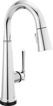 EMMELINE TOUCH2O PULL-DOWN BAR/PREP FAUCET 1L, Lumicoat Chrome, large