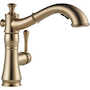 CASSIDY SINGLE HANDLE PULL-OUT KITCHEN FAUCET, Champagne Bronze, small